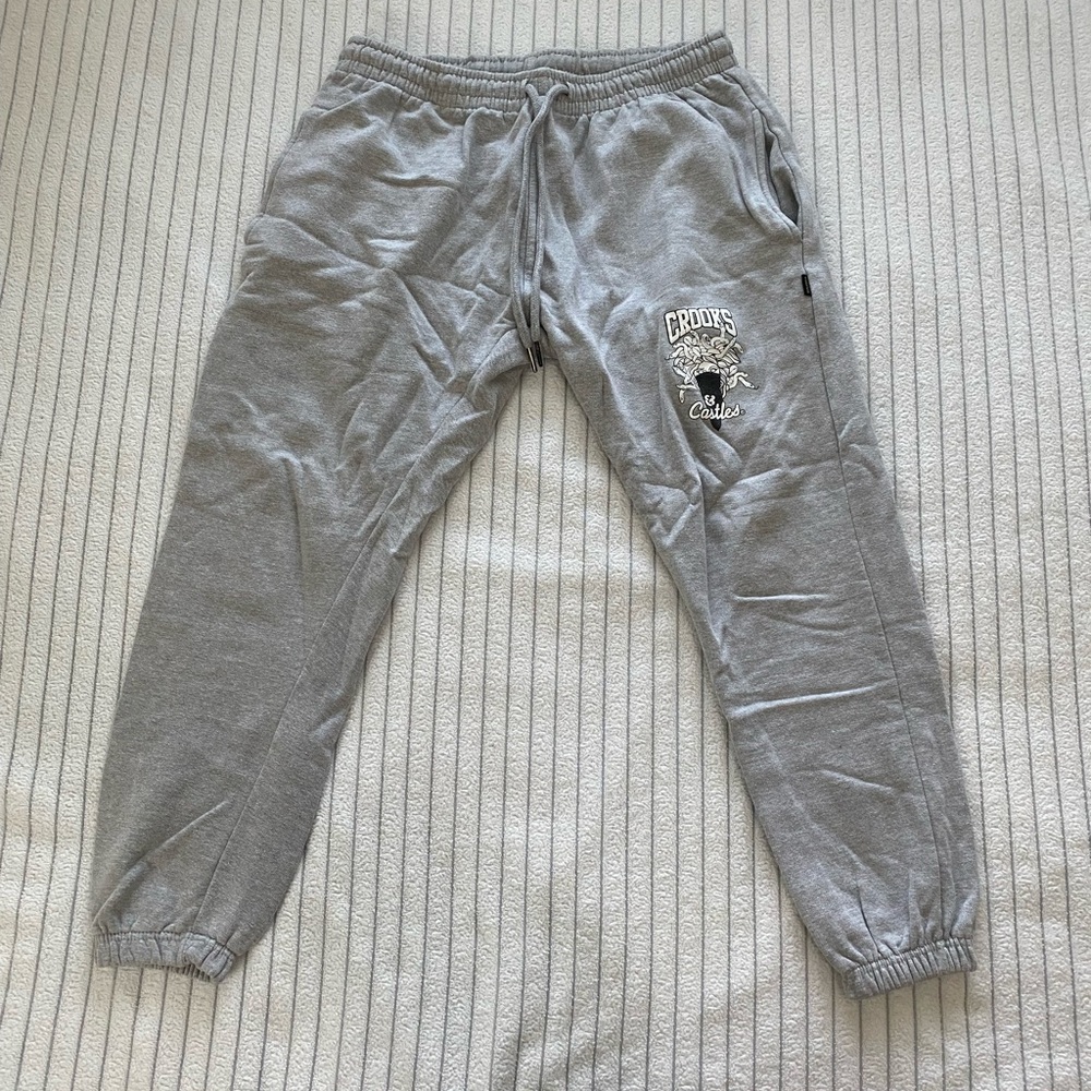 Grey Sweatpants Youth Large
